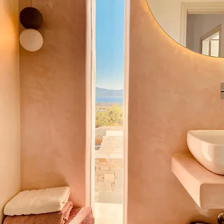 ヴィラ Spiti Su In Paros - Naousa Piscina Privata アベラス