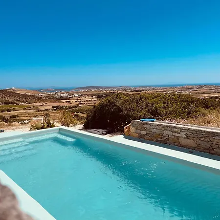 Spiti Su In Paros - Naousa Piscina Privata ヴィラ *