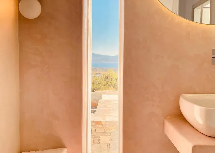 Villa Spiti Su In Paros - Naousa Piscina Privata Ambelas