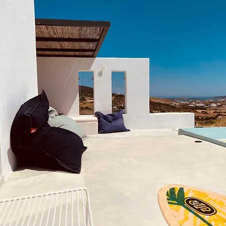 Spiti Su In Paros - Naousa Piscina Privata * Ambelas