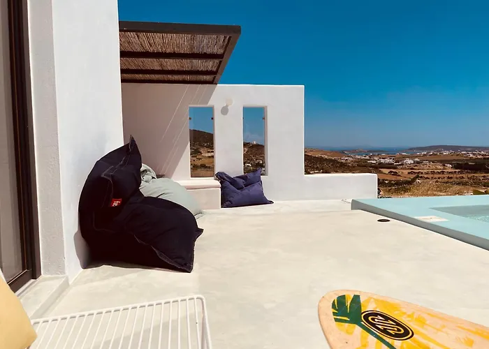 Spiti Su In Paros - Naousa Piscina Privata * Ambelász